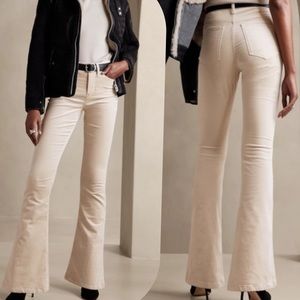 Banana Republic The Flare Velvet Jean,NWT,